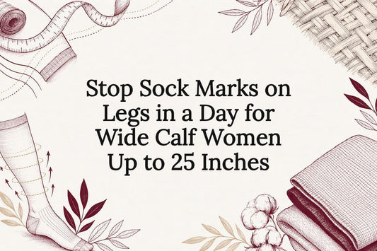 Decorative sock marks article title card
